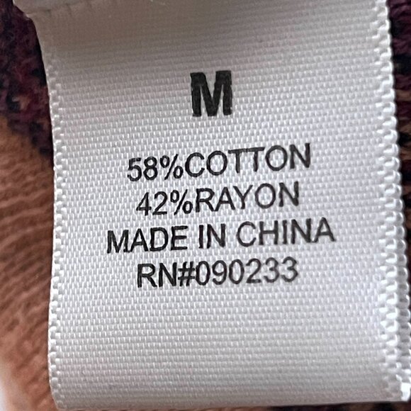 Nollie PacSun Aztec Tribal Print Button Up Cardigan Sweater Women's M Colorful - Picture 8 of 9